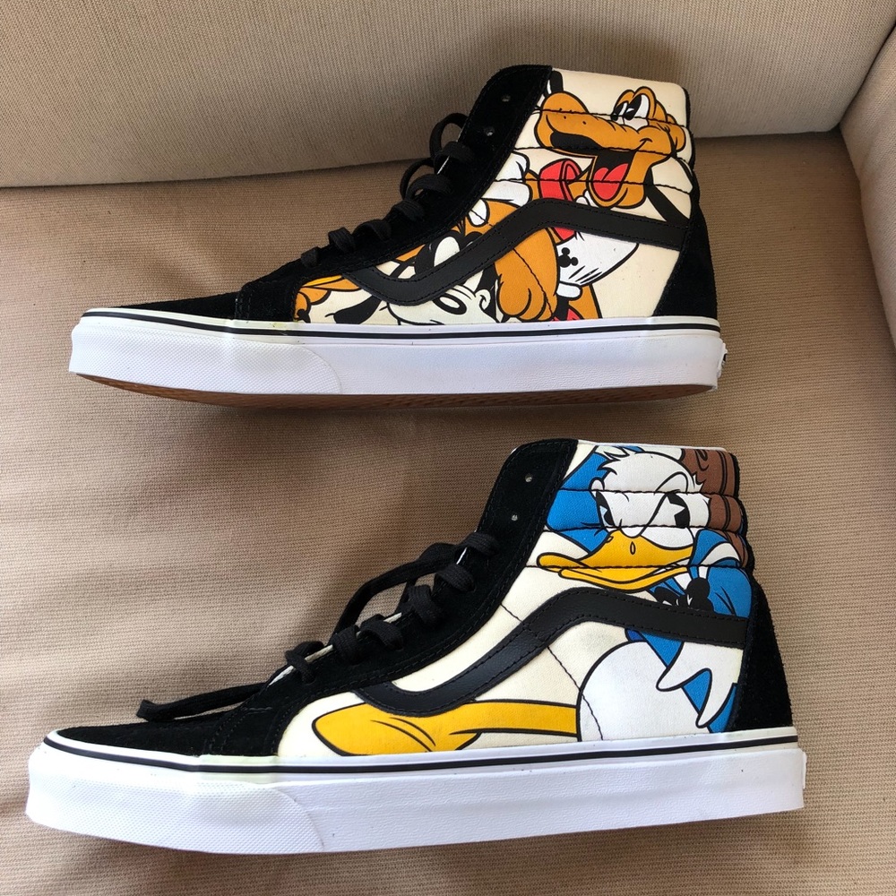 Cute Van Disney high tops! Brand new and unworn!